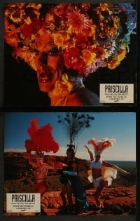 4k478 ADVENTURES OF PRISCILLA QUEEN OF THE DESERT 8 French LCs 1994 Stamp, Weaving, Pearce!