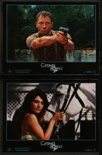 4k469 CASINO ROYALE 10 French LCs 2006 Daniel Craig as James Bond, Eva Green, Mads Mikkelsen!