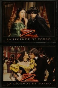 4k580 LEGEND OF ZORRO 6 French LCs 2005 Antonio Banderas is Zorro, sexy Catherine Zeta-Jones!