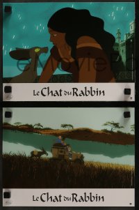 4k590 RABBI'S CAT 6 French LCs 2011 Antoine Delesvaux & Joann Sfar directed animated adventure!