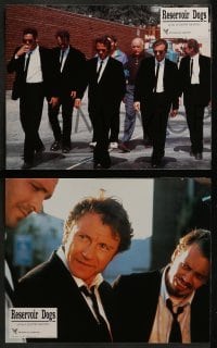 4k532 RESERVOIR DOGS 8 French LCs 1992 Quentin Tarantino, Harvey Keitel, Steve Buscemi, Chris Penn!