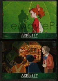 4k594 SECRET WORLD OF ARRIETTY 6 French LCs 2012 Japanese Studio Ghibli fantasy anime cartoon!