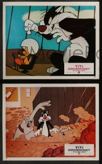 4k603 TITI GROSMINET ET LEURS AMIS 6 French LCs 1970s Sylvester & Tweetybird animation!