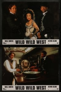 4k554 WILD WILD WEST 8 French LCs 1999 Will Smith, Kevin Kline, sexy Salma Hayek, Kenneth Branagh!