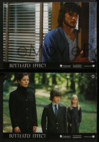 4k417 BUTTERFLY EFFECT 6 German LCs 2004 Ashton Kutcher & Amy Smart in sci-fi thriller!