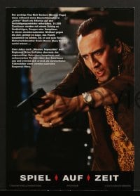 4k412 SNAKE EYES 8 German LCs 1998 Nicolas Cage, Gary Sinise, Brian De Palma directed!