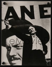 4k018 CITIZEN KANE 2 deluxe German 7.25 x 9.5 stills 1962 Orson Welles in classic scenes!
