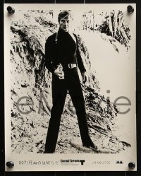 4k002 LIVE & LET DIE 6 Japanese 8x10 stills 1973 Roger Moore as James Bond 007, Hendry, Harris!