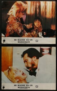 4k050 MY MOM'S A WEREWOLF 4 Mexican LCs 1989 werewolf comedy, completely different horror images!