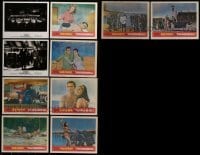 4m407 LOT OF 10 8X10 REPRO PHOTOS 1980s mostly from Thunderball, two from Dr. Strangelove!