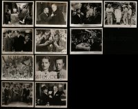 4m345 LOT OF 11 PETER LORRE RE-RELEASE 8X10 STILLS R1950s-R1970s scenes from some of his movies!