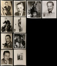 4m351 LOT OF 10 WARREN WILLIAM 8X10 STILLS 1930s great scenes from some of his movies!