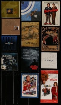 4m100 LOT OF 12 CD PRESSKITS 2000s images & information for a variety of different movies!
