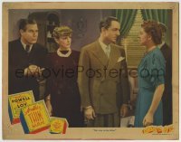4p042 ANOTHER THIN MAN LC 1939 Myrna Loy wants William Powell to reveal who the killer is!