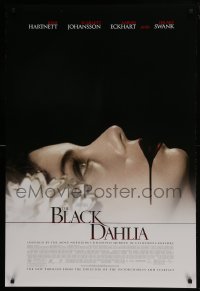 4r641 BLACK DAHLIA DS 1sh 2006 directed by Brian De Palma, Josh Hartnett, Scarlett Johansson!
