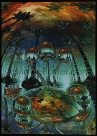 4r581 JURGEN ZIEWE 24x34 English commercial poster 1999 completely different fantasy art!