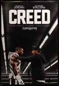 4r673 CREED teaser DS 1sh 2015 image of Sylvester Stallone as Rocky Balboa with Michael Jordan!