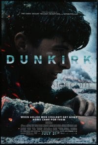 4r697 DUNKIRK advance DS 1sh 2017 Christopher Nolan, Tom Hardy, Murphy, different close-up!