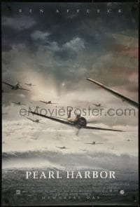 4r858 PEARL HARBOR advance DS 1sh 2001 Michael Bay, World War II, B5N2 bombers flying in!