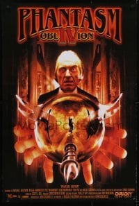 4r498 PHANTASM IV OBLIVION 27x40 video poster 1998 great image of Angus Scrimm as the Tall Man!