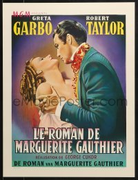 4r532 CAMILLE 16x21 REPRO poster 1990s Robert Taylor is Greta Garbo's new leading man!