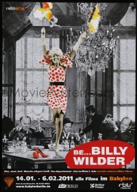 4r085 BE BILLY WILDER 24x33 German film festival poster 2011 Liselotte Pulver from One, Two, Three!