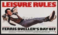 4r354 FERRIS BUELLER'S DAY OFF 14x24 special 1986 Matthew Broderick in John Hughes teen classic!
