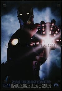 4r523 IRON MAN mini poster 2008 Robert Downey Jr. is Iron Man, Gwyneth Paltrow!