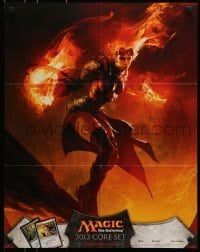 4r052 MAGIC THE GATHERING 22x28 advertising poster 2012 Gregory art of Chandra, the Firebrand!