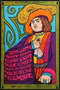 4r261 NITTY GRITTY DIRT BAND/CLEAR LIGHT/BLUE CHEER 14x21 music poster 1967 Bonnie MacLean art!