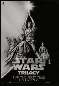 4r510 STAR WARS TRILOGY 27x40 video poster 2004 different style art from the style A one sheet!