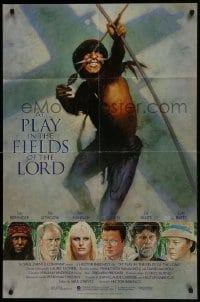 4s083 AT PLAY IN THE FIELDS OF THE LORD int'l 1sh 1991 Berenger, Lithgow, Hannah by Kazuhiko Sano!