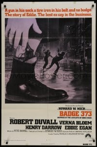 4s085 BADGE 373 int'l 1sh 1973 Robert Duvall is a tough New York cop with a gun in his sock & no badge!