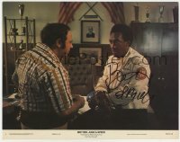 4t131 MOTHER, JUGS & SPEED signed color 11x14 still #3 1976 by Bill Cosby, who's w/ Allen Garfield!