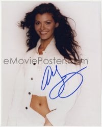 4t710 ALI LANDRY signed color 8x10 REPRO still 2000s glamorous portrait of the sexy model/actress!