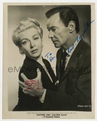 4t400 ANOTHER TIME ANOTHER PLACE signed 8x10 still 1958 by BOTH Lana Turner AND Barry Sullivan!