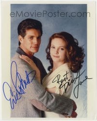 4t783 DESCENDING ANGEL signed color 8x10 REPRO still 2000s by BOTH Diane Lane AND Eric Roberts!