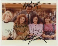 4t784 DESIGNING WOMEN signed color 8x10 REPRO still 2000s by Dixie Carter, Annie Potts AND Taylor!
