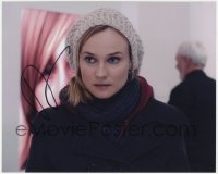 4t786 DIANE KRUGER signed color 8x10 REPRO still 2000s great close up of the pretty star!