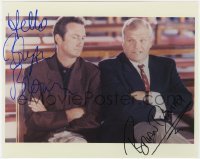 4t805 F/X signed color 8x10 REPRO still 2000s by BOTH Bryan Brown AND Brian Dennehy!