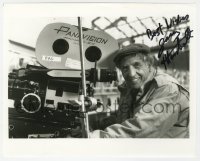 4t470 GARRY MARSHALL signed 8x10 still 1990s candid portrait of the director by Panavision camera!