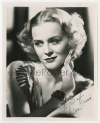 4t819 GLORIA STUART signed 8x10 REPRO still 1980s youthful portrait of the pretty 1930s actress!