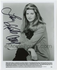 4t540 KIRSTIE ALLEY signed 8x10 still 1990 sexy portrait when she made Look Who's Talking Too!