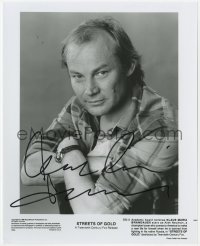 4t541 KLAUS MARIA BRANDAUER signed 8x10 still 1986 great close portrait from Streets of Gold!