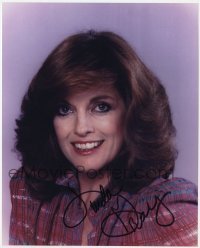 4t886 LINDA GRAY signed color 8x10 REPRO still 1980s head and shoulders portrait of the actress!