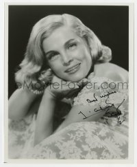 4t890 LIZABETH SCOTT signed 8x9.75 REPRO still 1980s smiling portrait of the beautiful blonde!