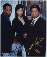 4t902 MARTIAL LAW signed color 8x9.75 REPRO still 2000s by BOTH Sammo Kam-Bo Hung AND Arsenio Hall!