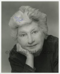 4t906 MAUREEN STAPLETON signed 8x10 REPRO still 1980s head & shoulders portrait in her later years!