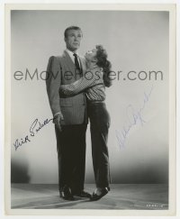 4t634 SUSAN SLEPT HERE signed 8.25x10 still 1954 by BOTH Dick Powell AND Debbie Reynolds!