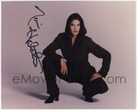 4t976 TERI HATCHER signed color 8x10 REPRO still 2000s as Lois Lane in Adventures of Lois & Clark!